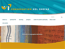 Tablet Screenshot of kolshofar.org